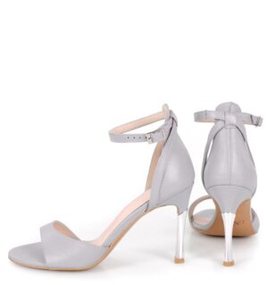 szpilki w kolorze brudny róż - z tyłu