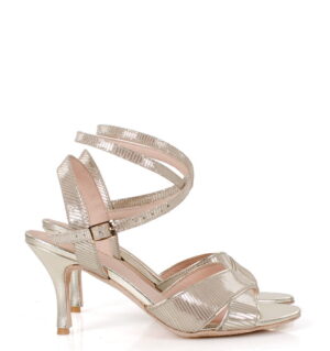 ELENA - Złote sandałki do tańca - obrazek 2