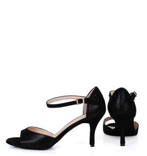 RAMONA - Czarne sandałki do tańca - obrazek 9