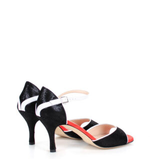ALEJANDRA - Sandałki do tańca black-red-white - obrazek 3