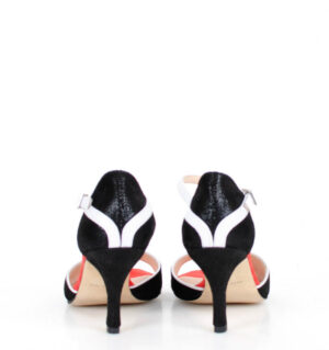 ALEJANDRA - Sandałki do tańca black-red-white - obrazek 6