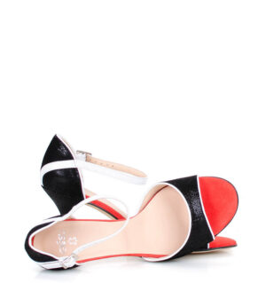 ALEJANDRA - Sandałki do tańca black-red-white - obrazek 5